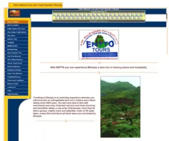 Ethiopiatourandtravel.com(ENTTO Tours) Screenshot