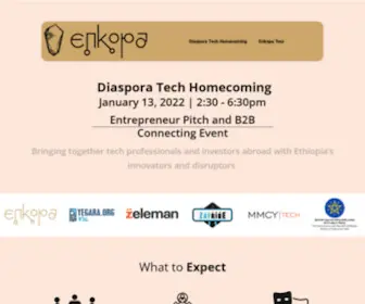 Ethiotech.io(Diaspora tech homecoming) Screenshot