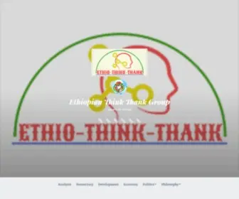 Ethiothinkthank.com(ዕውቀት ነፃ ያወጣል) Screenshot