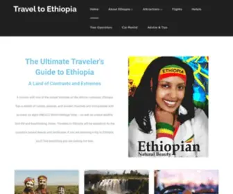 Ethiozena.net(Travel to Ethiopia) Screenshot