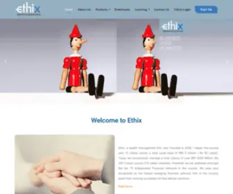 Ethix.net.in(Ethix) Screenshot