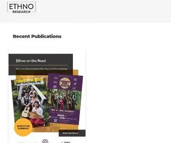 Ethnoresearch.org(Ethno Research) Screenshot