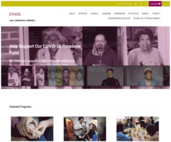 Ethocare.org(ETHOS care) Screenshot