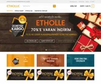 Etholle.com.tr(Şal & Eşarp & Fular) Screenshot