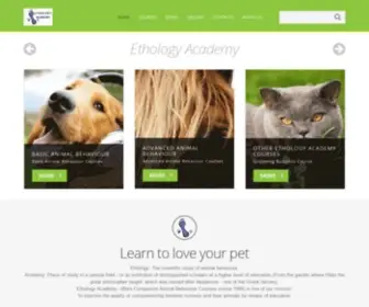 Ethology.co.za(Ethology Academy) Screenshot