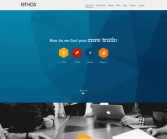Ethos-Marketing.com(Maine Multiplatform Branding Agency) Screenshot