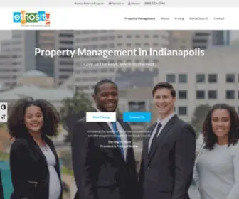 Ethositypropertymanagement.com(Ethosity Property Management Group in Indianapolis) Screenshot