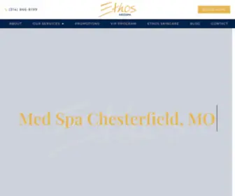 Ethosmedicalspa.com(Health and Medical) Screenshot