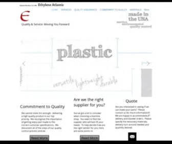 Ethyleneatlantic.com(Machining) Screenshot