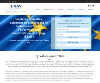 Etias-France.com(ETIAS FRANCE) Screenshot