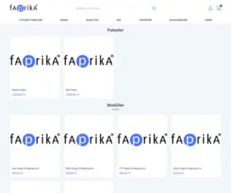 Eticaretsitesikur.com(Faprika E) Screenshot