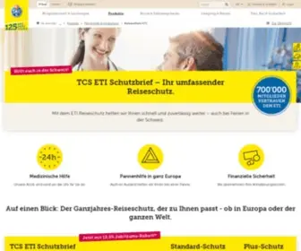 Eti.ch(TCS Reiseschutz) Screenshot