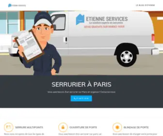 Etienne-Services.fr(Entreprise) Screenshot