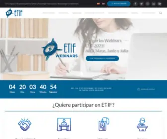 Etif.com.ar(Eventos y Tecnología para la Industria Farmacéutica) Screenshot