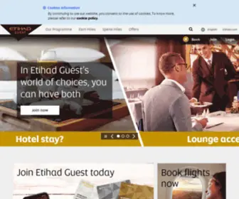 Etihadguest.com(Etihad Guest) Screenshot