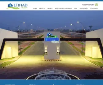 Etihadtown.com.pk(Smart Living in Town) Screenshot