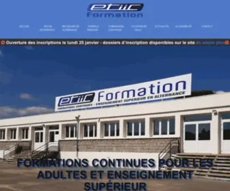 Etiic-Formation.fr(ETIIC FORMATION) Screenshot