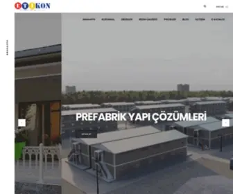 Etikon.com.tr(Etikon Prefabrik) Screenshot
