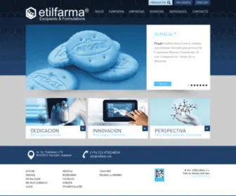 Etilfarma.com(Etilfarma®) Screenshot