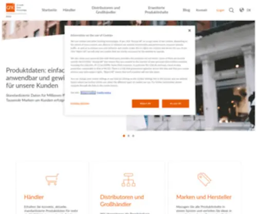 Etilize.de(GfK Product Catalogs) Screenshot