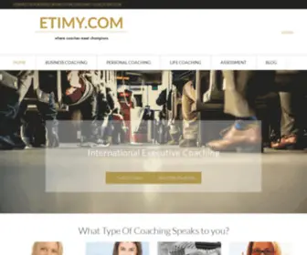 Etimy.com(International Executive Coaching) Screenshot