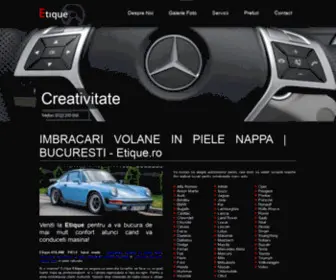 Etique.ro(IMBRACARI VOLANE IN PIELE NAPPA) Screenshot