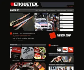 Etiquetex.cl(Etiquetex Chile) Screenshot