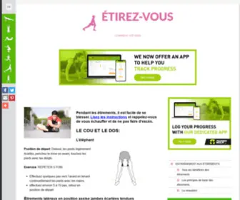 Etirez-Vous.com(Étirez) Screenshot