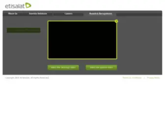Etisalat.org(Etisalat Group) Screenshot
