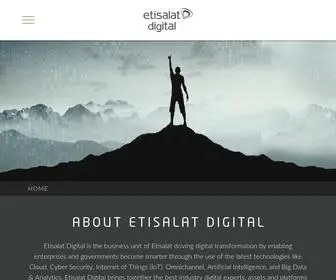 Etisalatdigital.ae(Etisalat Digital) Screenshot
