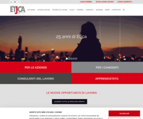 EtjCa.it(Ricerca del personale e gestione delle risorse umane) Screenshot