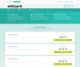 Etkilicerik.com(Etkili İçerik) Screenshot