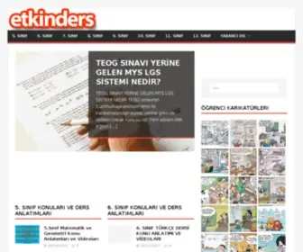 Etkinders.com(Ekol hoca) Screenshot