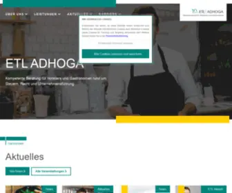 ETL-Adhoga.de(ETL ADHOGA) Screenshot
