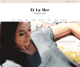 Etlamer.com.au(Online Women's Fashion Boutique) Screenshot
