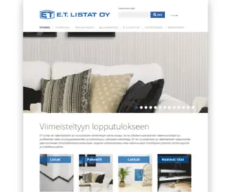 Etlistat.fi(Listat Oy) Screenshot
