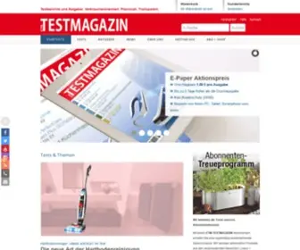 ETM-Testmagazin.de(ETM TESTMAGAZIN) Screenshot