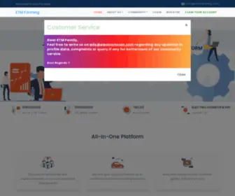Etmfarming.com(ETM Farming) Screenshot
