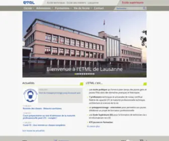 ETML.ch(ETML) Screenshot