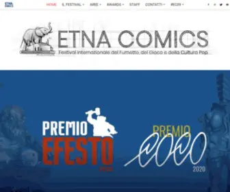 Etnacomics.com(Etna Comics) Screenshot