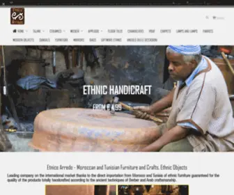 Etnicoarredo.com(Arredamento e Artigianato Marocco) Screenshot