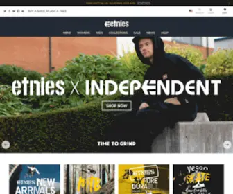 Etnies.com(Shoes) Screenshot