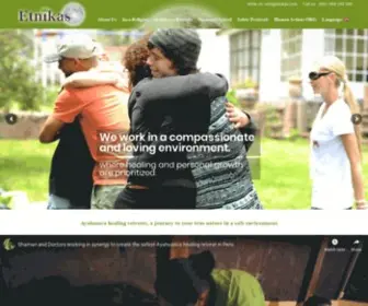 Etnikas.com(Safe and authentic Ayahuasca retreats in Cusco Peru) Screenshot