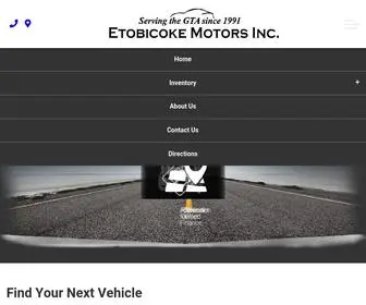 Etobicokemotors.ca(Etobicoke Motors Inc) Screenshot