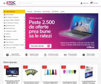 Etoc.ro(Magazin online de Software) Screenshot