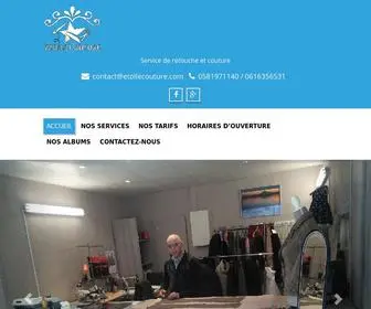 Etoilecouture.com(Service de retouche et couture à Toulouse) Screenshot