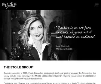 Etoilegroup.com(Etoile Group) Screenshot