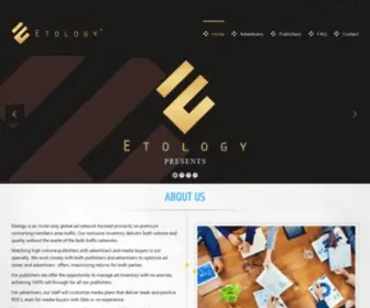 Etology.com(About us etology) Screenshot