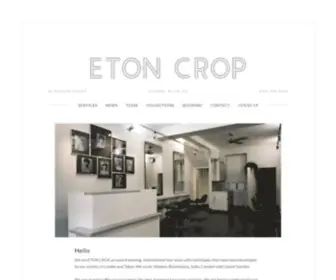 Etoncrop.co.uk(Japanese Straightening Covent Garden) Screenshot