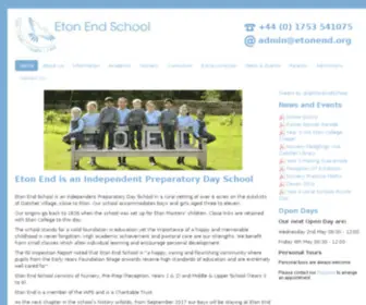 Etonend.org(Eton End School) Screenshot